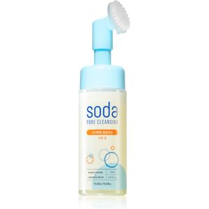 Holika Holika Soda mousse nettoyante en profondeur avec brosse 150 ml