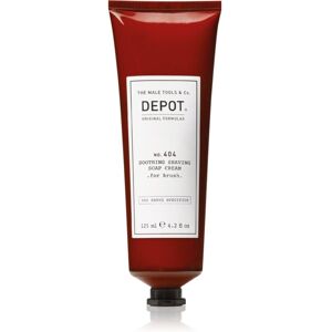 DEPOT 400 SHAVE SPECIFICS O. 404 SOOTHING SHAVING SOAP CREAM .for brush. crème apaisante rasage for brush 125 ml - Publicité DEPOT 400 SHAVE SPECIFICS O. 404 SOOTHING SHAVING SOAP CREAM .for brush. crème apaisante rasage for brush 125 ml - Publicité