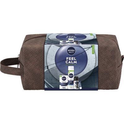 NIVEA MEN Feel Calm coffret cadeau pour peaux sensibles - Publicité NIVEA MEN Feel Calm coffret cadeau pour peaux sensibles - Publicité