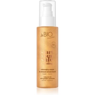 Huile Corporelle Nourrissante beBIO pour Bronzage Sûr avec Paillettes - Huile & Sérum - Publicité Huile Corporelle Nourrissante beBIO pour Bronzage Sûr avec Paillettes - Huile & Sérum - Publicité