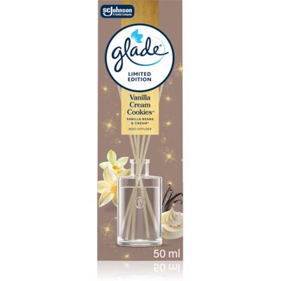 GLADE Vanilla Cream Cookies diffuseur 50 ml - Publicité GLADE Vanilla Cream Cookies diffuseur 50 ml - Publicité
