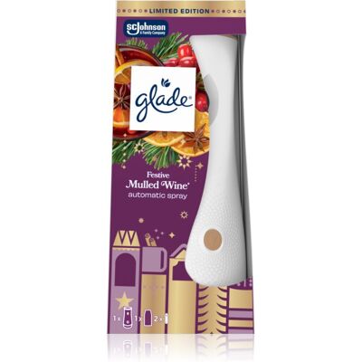 GLADE Automatic Spray Festive Mulled Wine désodorisant automatique avec recharge 269 ml - Publicité GLADE Automatic Spray Festive Mulled Wine désodorisant automatique avec recharge 269 ml - Publicité