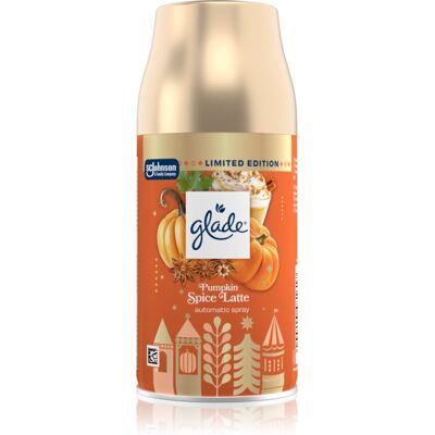 GLADE Automatic Pumpkin Spice Latte désodorisant automatique Recharge 269 ml - Publicité GLADE Automatic Pumpkin Spice Latte désodorisant automatique Recharge 269 ml - Publicité