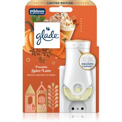 GLADE Pumpkin Spice Latte NEW diffuseur électrique de parfum d'ambiance 20 ml - Publicité GLADE Pumpkin Spice Latte NEW diffuseur électrique de parfum d'ambiance 20 ml - Publicité