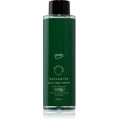ípuro Exclusive Sage Sublime recharge pour diffuseur d'huiles essentielles 240 ml - Publicité ípuro Exclusive Sage Sublime recharge pour diffuseur d'huiles essentielles 240 ml - Publicité