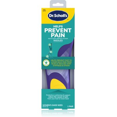 Scholl Dr. Scholl's Prevent Pain semelles chaussures contre les douleurs taille Small - Women's UK 3.5 - 7.5 1 paire - Publicité Scholl Dr. Scholl's Prevent Pain semelles chaussures contre les douleurs taille Small - Women's UK 3.5 - 7.5 1 paire - Publicité