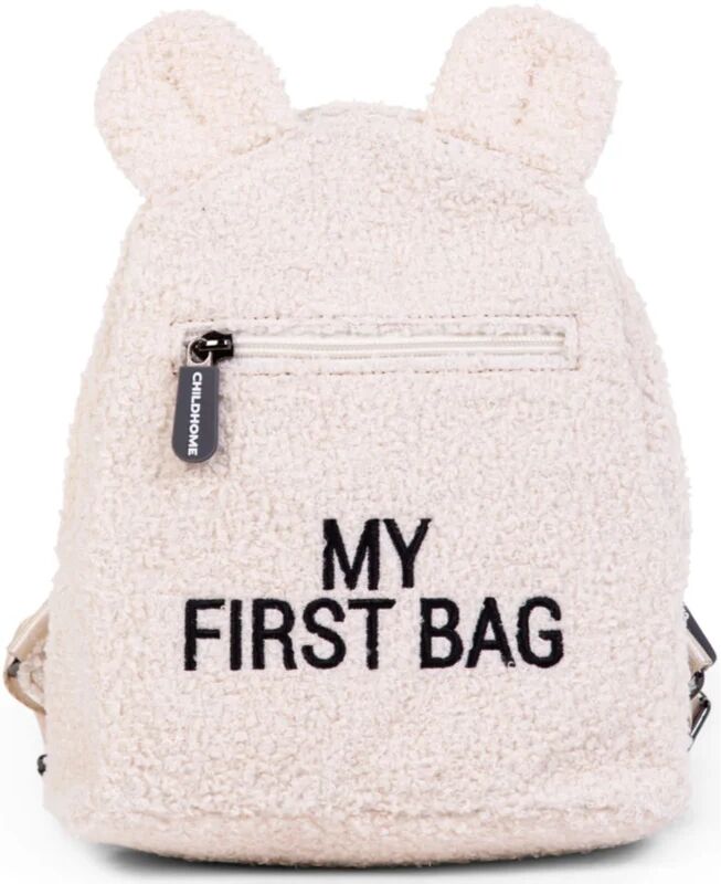 Childhome My First Bag Teddy Off White sac à dos pour enfants 20x8x24 cm