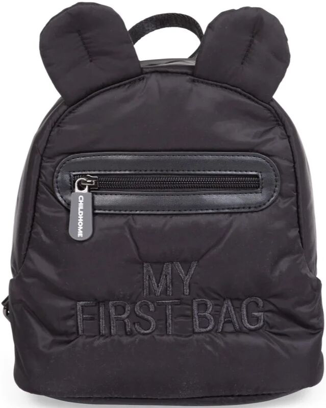 Childhome My First Bag Puffered Black sac à dos pour enfants 23 x 7 x 23 cm 1 pcs