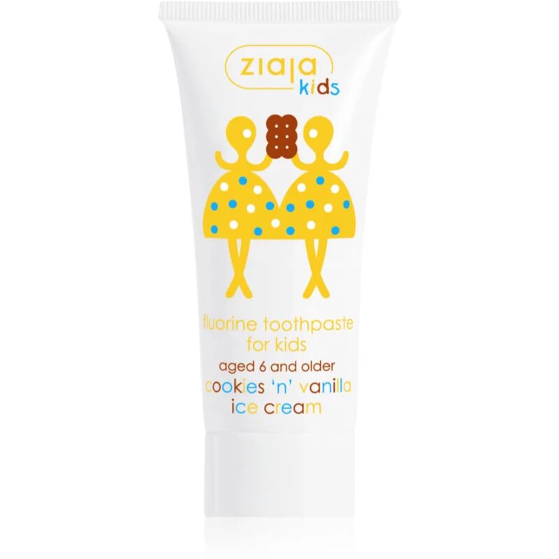 Ziaja Kids Cookies 'n' Vanilla Ice Cream dentifrice pour enfant 50 ml