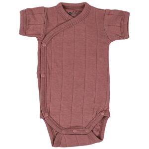 Lodger Romper Tribe Size 68 body pour enfants à manches courtes Rosewood 1 pcs