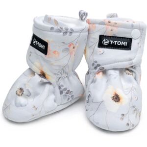 T-TOMI Booties Flowers chaussons pour bébés 6-9 months