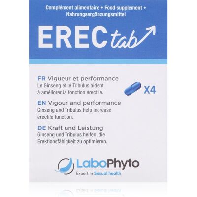 Labophyto Erectab - Soutien à la vitalité masculine - 4 Comprimés - Publicité Labophyto Erectab - Soutien à la vitalité masculine - 4 Comprimés - Publicité