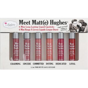 theBalm Meet Matt(e) Hughes Mini Kit kit de rouges à lèvres liquides (pour un effet longue tenue)