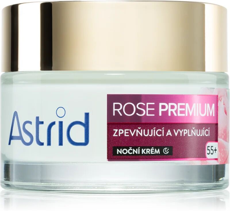 Astrid Rose Premium crème de nuit raffermissante pour femme 50 ml