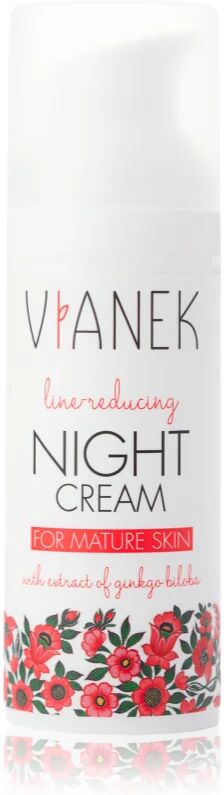 Vianek Line-Reducing crème de nuit rajeunissante et lissante pour peaux matures 50 ml