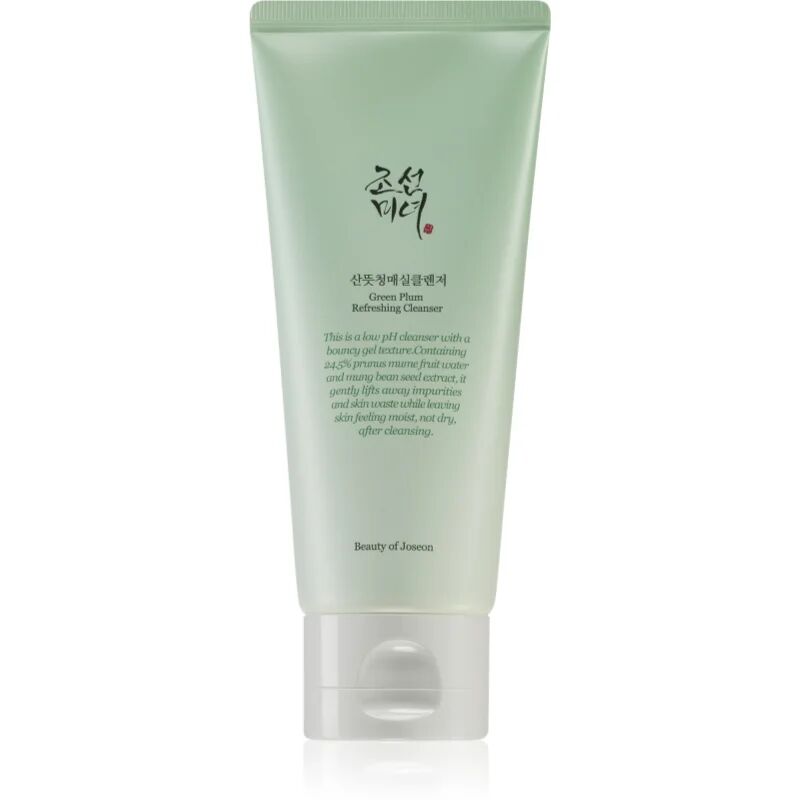 Beauty Of Joseon Green Plum Refreshing Cleanser crème moussante nettoyante douce pour un effet naturel 100 ml