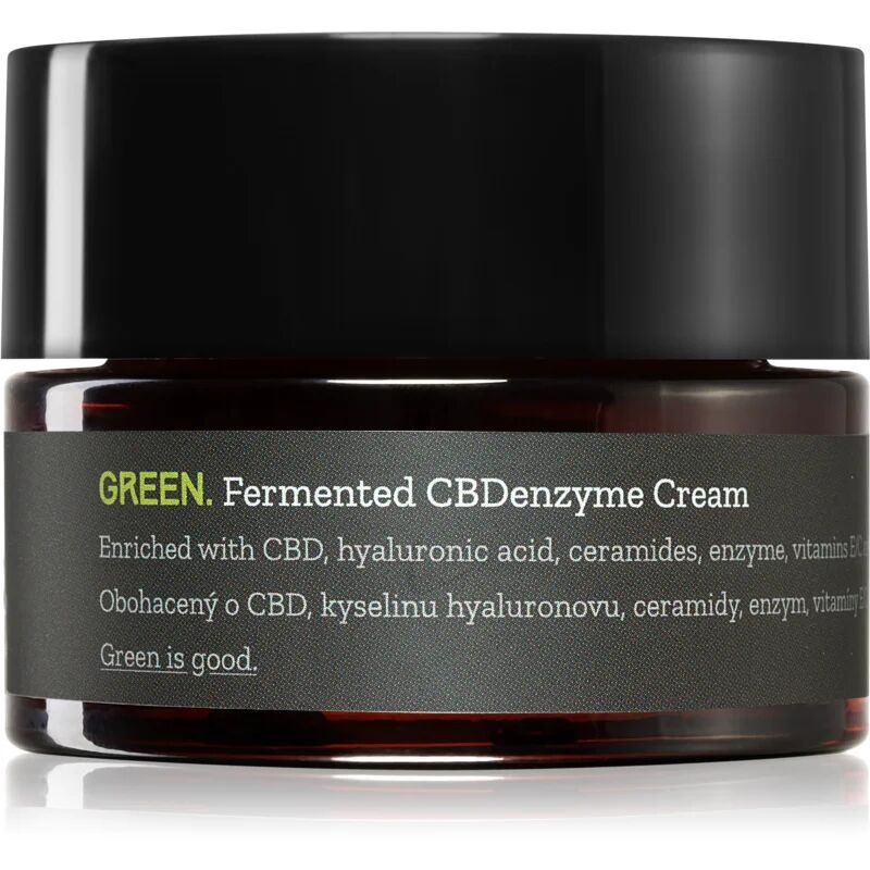 Canneff Green Fermented CBDenzyme Cream cure rajeunissante intense avec CBD 50 ml