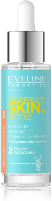 Eveline Cosmetics Perfect Skin .acne soin de nuit intense anti-imperfections de la peau à tendance acnéique 30 ml