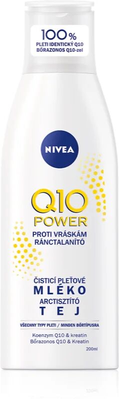 Nivea Q10 Power lait nettoyant visage anti-rides 200 ml