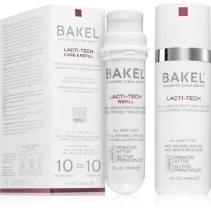 Bakel Lacti-Tech Case & Refill sérum concentré anti-âge + recharge 30 ml