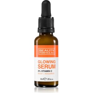 Beauty Formulas Glowing 2% Vitamin C sérum illuminateur visage 30 ml