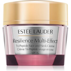 Estée Lauder Resilience Multi-Effect Tri-Peptide Face and Neck Creme SPF 15 crème nourrissante intense pour peaux sèches SPF 15 50 ml