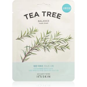 It´s Skin The Fresh Mask Tea Tree masque en tissu revitalisant pour peaux à problèmes, acné 18 g