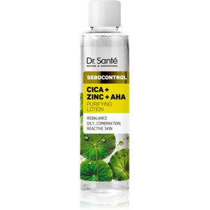 Dr. Santé Sebocontrol Cica + Zinc + AHA lait nettoyant pour peaux grasses 200 ml - Publicité Dr. Santé Sebocontrol Cica + Zinc + AHA lait nettoyant pour peaux grasses 200 ml - Publicité