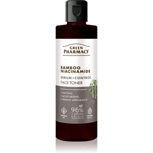 Green Pharmacy Bamboo & Niacinamide Face Toner lotion tonique active pour peaux grasses 200 ml - Publicité Green Pharmacy Bamboo & Niacinamide Face Toner lotion tonique active pour peaux grasses 200 ml - Publicité