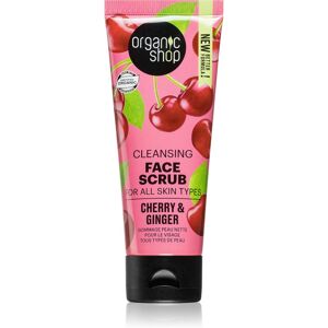 Organic Shop Ginger & Cherry exfoliant purifiant visage 75 ml - Publicité Organic Shop Ginger & Cherry exfoliant purifiant visage 75 ml - Publicité