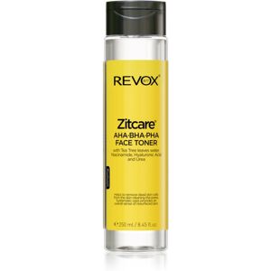 Revox B77 Zitcare AHA BHA PHA Active Face Toner lotion tonique douce nettoyante 250 ml - Publicité Revox B77 Zitcare AHA BHA PHA Active Face Toner lotion tonique douce nettoyante 250 ml - Publicité
