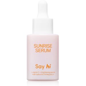 Say Hi Sunrise Sérum - Éclaircissant, Rassodant & Vitamine C - Publicité Say Hi Sunrise Sérum - Éclaircissant, Rassodant & Vitamine C - Publicité