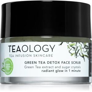 Teaology Cleansing Green Tea Detox Face Scrub gommage au sucre nourrissant pour un nettoyage doux au thé vert 50 ml - Publicité Teaology Cleansing Green Tea Detox Face Scrub gommage au sucre nourrissant pour un nettoyage doux au thé vert 50 ml - Publicité