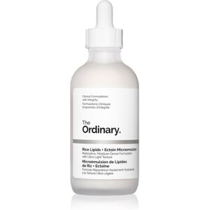 The Ordinary Rice Lipids + Ectoin Microemulsion émulsion légère hydratante pour apaiser la peau 120 ml - Publicité The Ordinary Rice Lipids + Ectoin Microemulsion émulsion légère hydratante pour apaiser la peau 120 ml - Publicité
