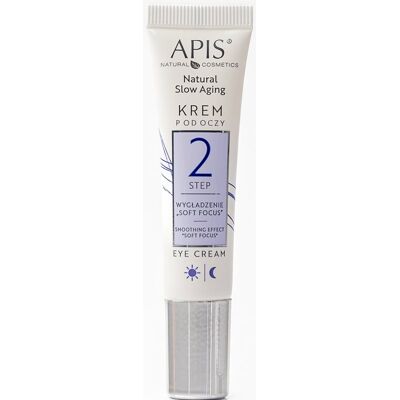 Apis Natural Cosmetics Slow Aging Step 2 Crème pour les yeux - 15ml - Publicité Apis Natural Cosmetics Slow Aging Step 2 Crème pour les yeux - 15ml - Publicité