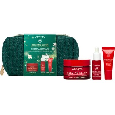Apivita Beevine Elixir Collagen Reboot coffret de Noël pour raffermir le visage - Publicité Apivita Beevine Elixir Collagen Reboot coffret de Noël pour raffermir le visage - Publicité