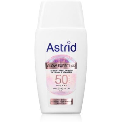 Astrid Glow Expert fluide ultra-léger anti-taches brunes 50 ml - Publicité Astrid Glow Expert fluide ultra-léger anti-taches brunes 50 ml - Publicité