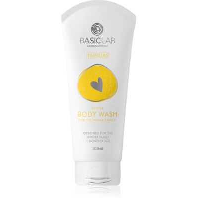 BasicLab Dermocosmetics Famillias gel douche extra-doux format familial 100 ml - Publicité BasicLab Dermocosmetics Famillias gel douche extra-doux format familial 100 ml - Publicité
