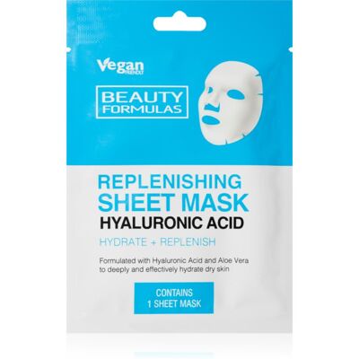 Beauty Formulas Masque Facial à l'Acide Hyaluronique - Nourrissant - Publicité Beauty Formulas Masque Facial à l'Acide Hyaluronique - Nourrissant - Publicité