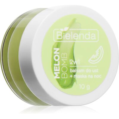 Bielenda Lip Care Lip Balm + Night Mask - Baume à lèvres et masque de nuit, Melon Bomb, 10g - Publicité Bielenda Lip Care Lip Balm + Night Mask - Baume à lèvres et masque de nuit, Melon Bomb, 10g - Publicité