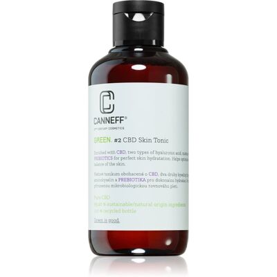 Canneff Green CBD Skin Tonic - Tonique Hydratant Peau 200ml - Publicité Canneff Green CBD Skin Tonic - Tonique Hydratant Peau 200ml - Publicité