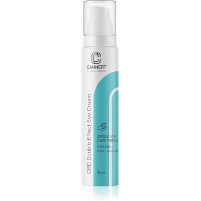 Canneff Balance CBD Double Effect Eye Cream - Réduire cernes, rides, hydrater - Publicité Canneff Balance CBD Double Effect Eye Cream - Réduire cernes, rides, hydrater - Publicité