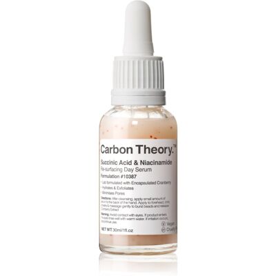 Sérum Visage Acide Succinique & Niacinamide - Rio Carbon Theory - Publicité Sérum Visage Acide Succinique & Niacinamide - Rio Carbon Theory - Publicité