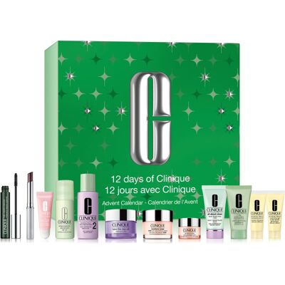 Clinique Holiday 12-days Advent Calendar calendrier de l'Avent - Publicité Clinique Holiday 12-days Advent Calendar calendrier de l'Avent - Publicité