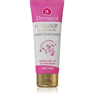 Nettoyant Crème Hyaluron de Dermacol - Visage & Yeux - 100ml - Publicité Nettoyant Crème Hyaluron de Dermacol - Visage & Yeux - 100ml - Publicité