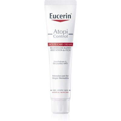 Eucerin AtopiControl Acute crème pour peaux sèches avec démangeaisons 40 ml - Publicité Eucerin AtopiControl Acute crème pour peaux sèches avec démangeaisons 40 ml - Publicité
