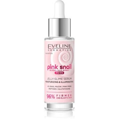 Eveline Cosmetics Pink Snail Glazed Skin Effect sérum illuminateur visage 30 ml - Publicité Eveline Cosmetics Pink Snail Glazed Skin Effect sérum illuminateur visage 30 ml - Publicité