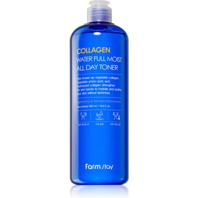 Farmstay Collagen Water Full Moist - Tonique visage - Publicité Farmstay Collagen Water Full Moist - Tonique visage - Publicité