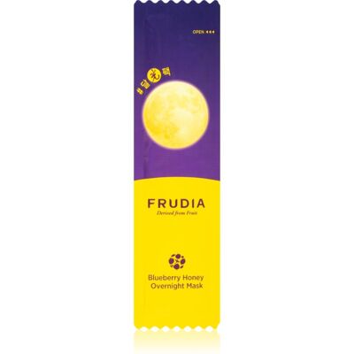 Frudia Masque de Nuit au Miel de Myrtille - Masque Facial pour Peau Sensible - Publicité Frudia Masque de Nuit au Miel de Myrtille - Masque Facial pour Peau Sensible - Publicité