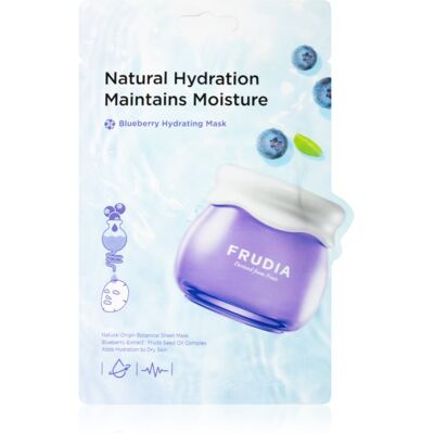 Frudia Blueberry masque hydratant pour peaux sensibles et sèches 20 ml - Publicité Frudia Blueberry masque hydratant pour peaux sensibles et sèches 20 ml - Publicité